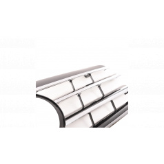 Gril Mercedes-Benz E W210 S210 Facelift Chróm & Čierny