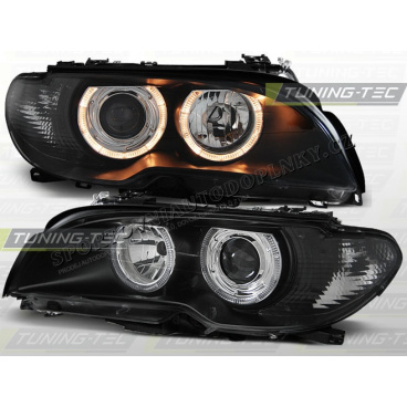 BMW E46 03-06 Angel Eyes black (LPBM84) - coupe, cabrio BMW E46 03-06 Angel Eyes black (LPBM84) - coupe, cabrio