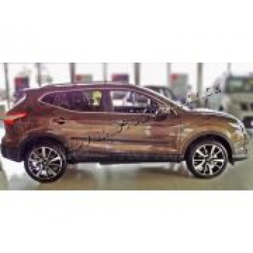 Nissan Qashqai II , 2013- , suv, boční ochranné lišty dveří Nissan Qashqai II , 2013- , suv, boční ochranné lišty dveří