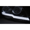 Mercedes GLK X204 06.2008-08.2012 predné svetlá Tube Light chrome