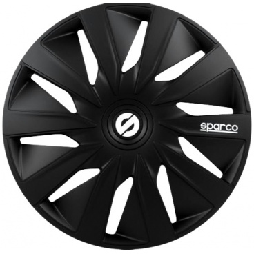 Originálne kryty kolies SPARCO farba čierna Originálne kryty kolies SPARCO farba čierna