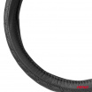 Kožený prešívaný poťah na volant automobilu S 35-37cm SWC-51-S AMIO-03560