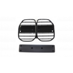 Gril BMW 4 G22 G23 G83 dvojité rebro Lesklá čierna