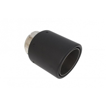 Koncovka tlmiča 101mm vstup 63mm Carbon Mat Koncovka tlmiča 101mm vstup 63mm Carbon Mat