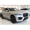 Nerez kryt-čierna ochrana prahu zadného nárazníka Jaguar F-Pace 2016+