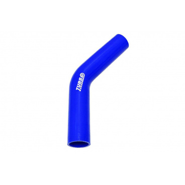Silikónové koleno modré XL 45/89 mm