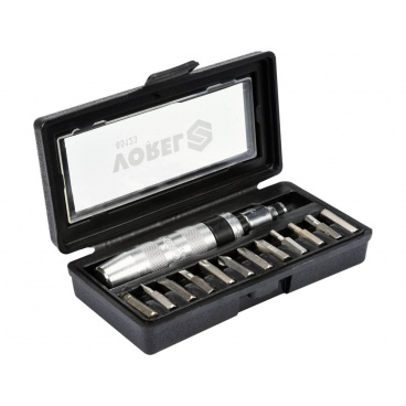 Šroubovák rázový + bity 12 ks Šroubovák rázový + bity 12 ks