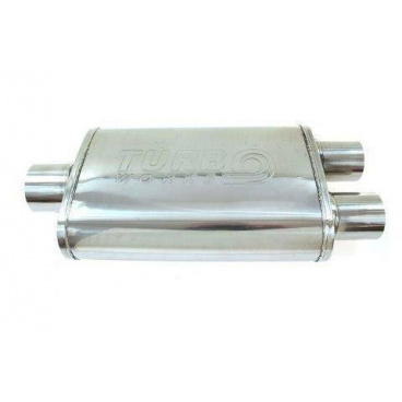 Tlmič Stredný 57-51mm TurboWorks LT 304SS 355mm