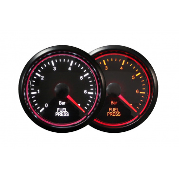 Hodiny Auto Gauge T270 52mm - Analógový merač tlaku paliva