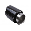Koncovka tlmiča 101mm vstup 70mm Carbon Gloss