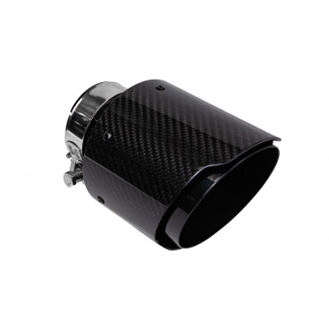 Koncovka tlmiča 114mm vstup 70mm Carbon Gloss