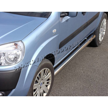 Fiat Doblo 01-07 - nerez bočné ochranné nášľapy 76mm