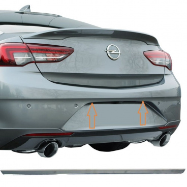 Nerez lišta nad zadnou ŠPZ Opel Insignia B 2017+ sedan Nerez lišta nad zadnou ŠPZ Opel Insignia B 2017+ sedan