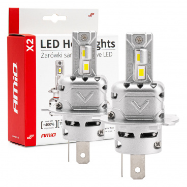 Automobilové LED žiarovky série X2 H4/H19 6500K Canbus Automobilové LED žiarovky série X2 H4/H19 6500K Canbus