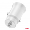 USB-A + USB-C 20W autoadaptér AMIO-03877