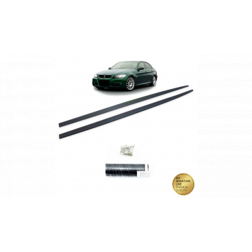 Prahy BMW 3 E90 E91 Matná čierna