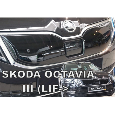Zimná clona chladiča Škoda Octavia III 2016-20 Zimná clona chladiča Škoda Octavia III 2016-20