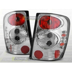 Chrysler Jeep Grand Cherokee 1999-05 zadné lampy kryštalické chróm (LTCH03)
