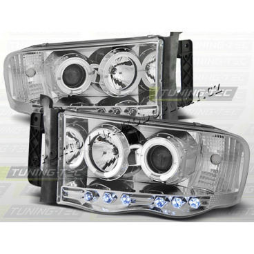 Dodge RAM 2002-06 Angel Eyes chrome (LPDO03) Dodge RAM 2002-06 Angel Eyes chrome (LPDO03)
