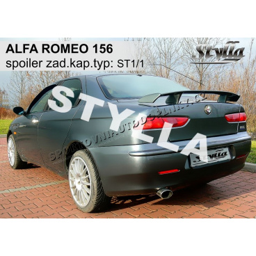Alfa Romeo 156 sedan 97-05 spoiler zadnej kapoty (EÚ homologácia) Alfa Romeo 156 sedan 97-05 spoiler zadnej kapoty (EÚ homologácia)
