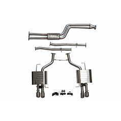 Výfukový systém CatBack BMW F18 F10 520/525/528/535 2.0T/3.0T 10-16 Aktívny