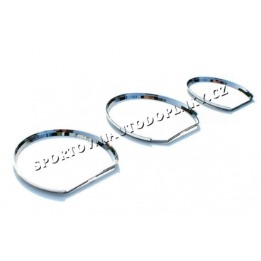 VW Passat B4 95-97 chrómové rámčeky budíkov