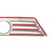 Nerez chróm kryt prednej masky Omtec VW Caddy 2003-10