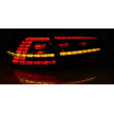 VW Golf 7 2013 zadné lampy red white LED GTI Look (LDVWE8)