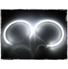 CCFL 4 plynové krúžky BMW E46, E39, E38, E36 farba biela studená 6000K