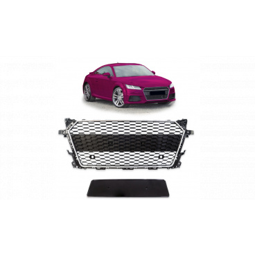 Gril Audi TT 8S Strieborný Mat & Lesklý Čierny Gril Audi TT 8S Strieborný Mat & Lesklý Čierny