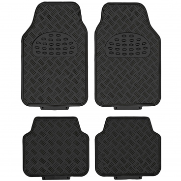Autokoberce gumové leskle černé Autokoberce gumové leskle černé
