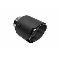 Koncovka tlmiča 114mm vstup 70mm Carbon Matt