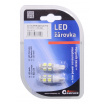 Žiarovka 9 super velých LED T10 12V 5W - farba čisto biela 2 ks