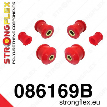 Honda CRV 2002-07 Strongflex zostava silentblokov len pre prednú nápravu 6 ks Honda CRV 2002-07 Strongflex zostava silentblokov len pre prednú nápravu 6 ks