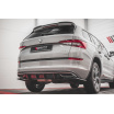 Vložka zadného nárazníka pre Škoda KodiaQ Sportline, Maxton Design (čierny lesklý plast ABS)