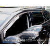 Veterné ofuky okien VW Golf VIII 2020+ HTB predné + zadné