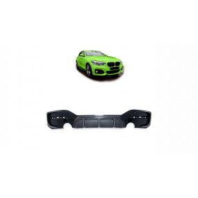 Difúzor BMW 1 F20 F21 Facelift Zadný Carbon Look