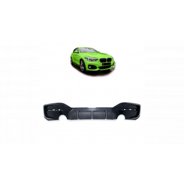 Difúzor BMW 1 F20 F21 Facelift Zadný Carbon Look