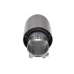Koncovka tlmiča 114mm vstup 70mm Kartáčovaná