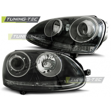 VW Golf 5 10.2003-2009 Predné číre svetlá R32 H7 Black (LPVW19) VW Golf 5 10.2003-2009 Predné číre svetlá R32 H7 Black (LPVW19)