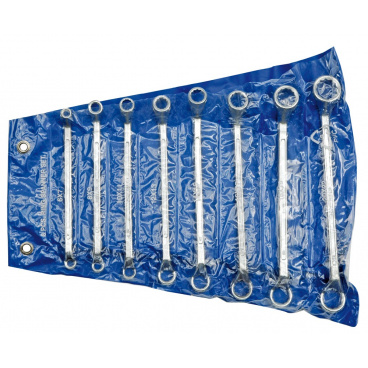 Súprava kľúčov očkových 8 ks 6 - 22 mm ohnuté