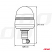 Výstražná blikajúca lampa maják 39 LED flex R65 R10 12V 24V WAR09P AMIO-01501