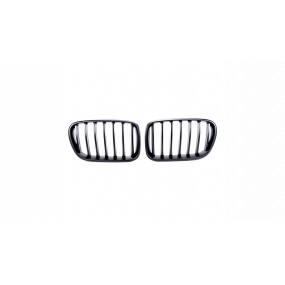 Gril BMW X3 F25 jednotlivé rebro Matná čierna
