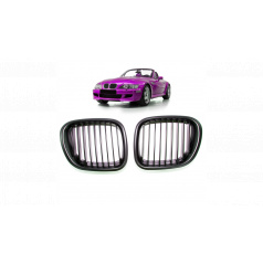 Gril BMW Z3 3 E36 jednotlivé rebro Lesklá čierna