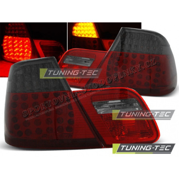 BMW E46 04.1999-03.2003 Coupe zadné LED lampy red smoke (LDBM70)
