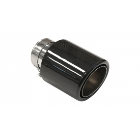 Koncovka tlmiča 101mm vstup 76mm Carbon Gloss