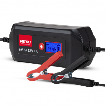 Digitálny usmerňovač STD GEL AGM WET MAX 4A 6V 12V AMIO-04523
