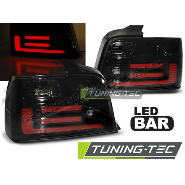 BMW E36 12.1990-08.1999 sedan zadné  lampy smoke LED BAR (LDBMA6)