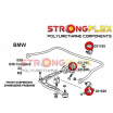 BMW rada 3 (E36) Compact Strongflex kompletná zostava silentblokov 17 ks