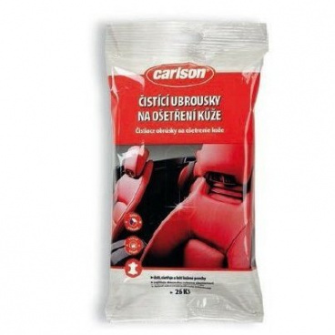 Vlhčené obrúsky na kožu 26 ks Carlson Vlhčené obrúsky na kožu 26 ks Carlson